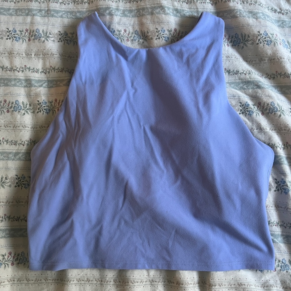 Athleta Light Periwinkle Blue Tank Top
